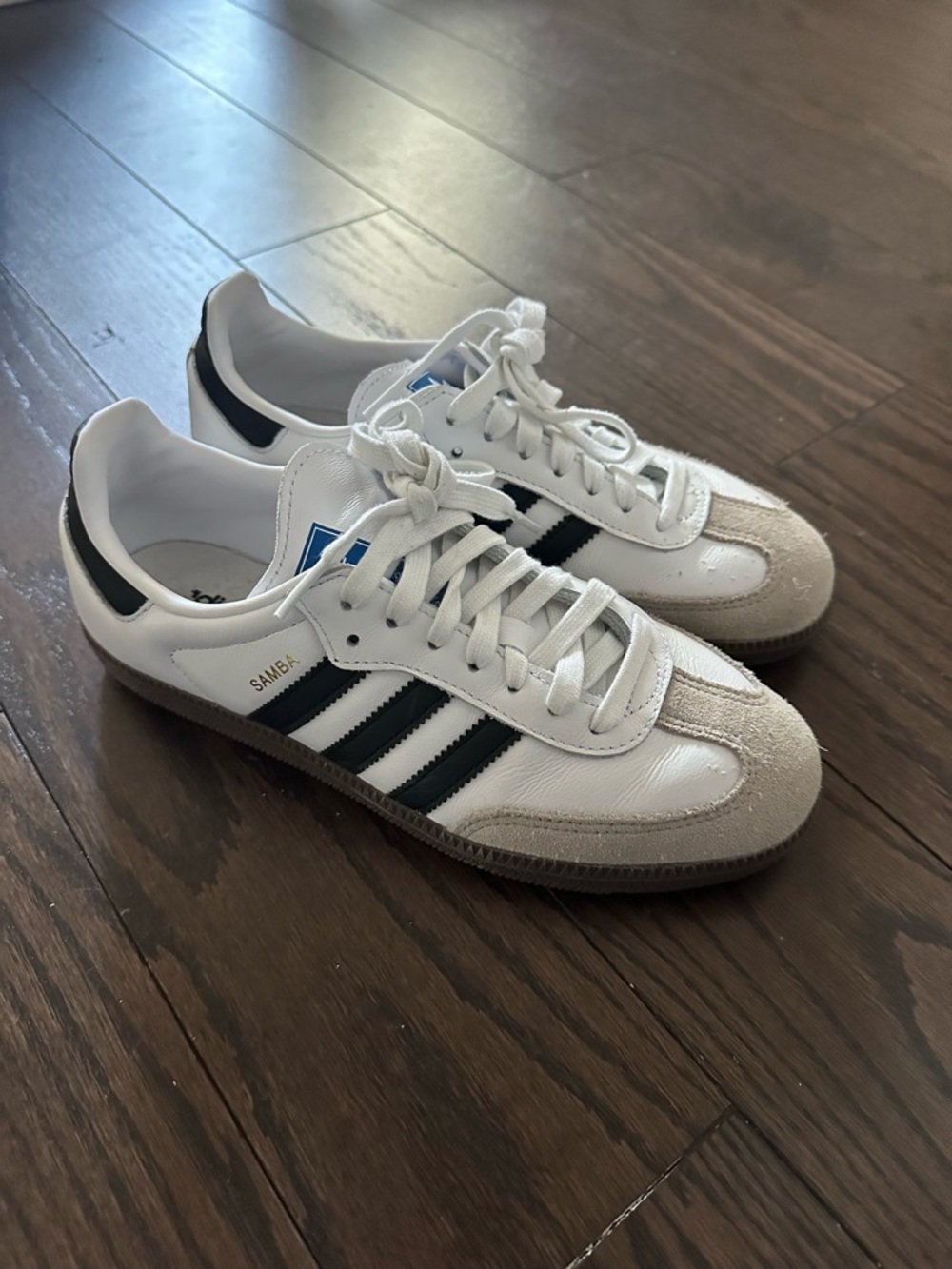 adidas Samba White Black Sneakers